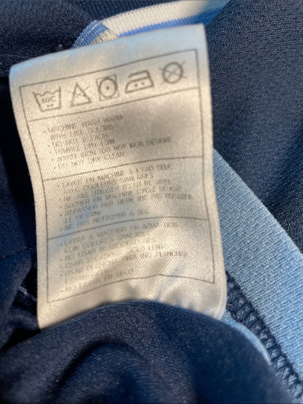 Nike North Carolina Basketball Jersey - Navy & Light Blue - Picture 12 of 12